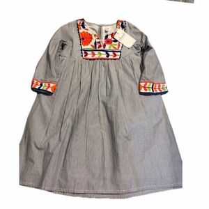Cheeni size 8 handmade embroidered girls dress